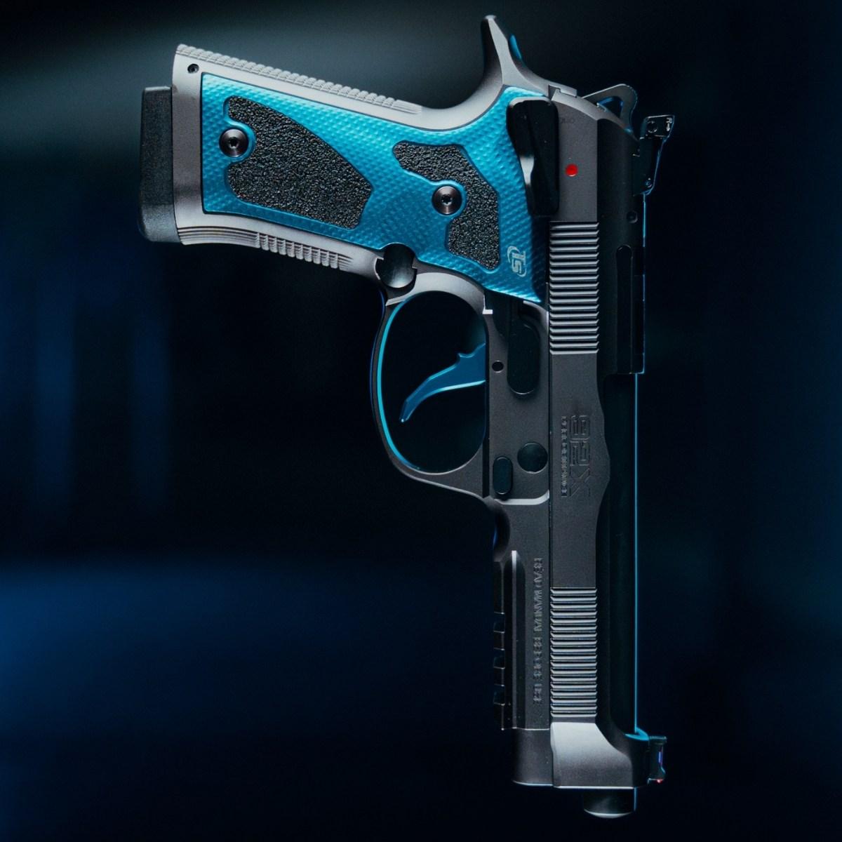 beretta 92x target performance optic dark blue