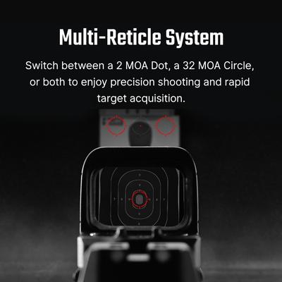 olight kolimator osight se 2 moa dot i 32 moa circle osight se 2 moa