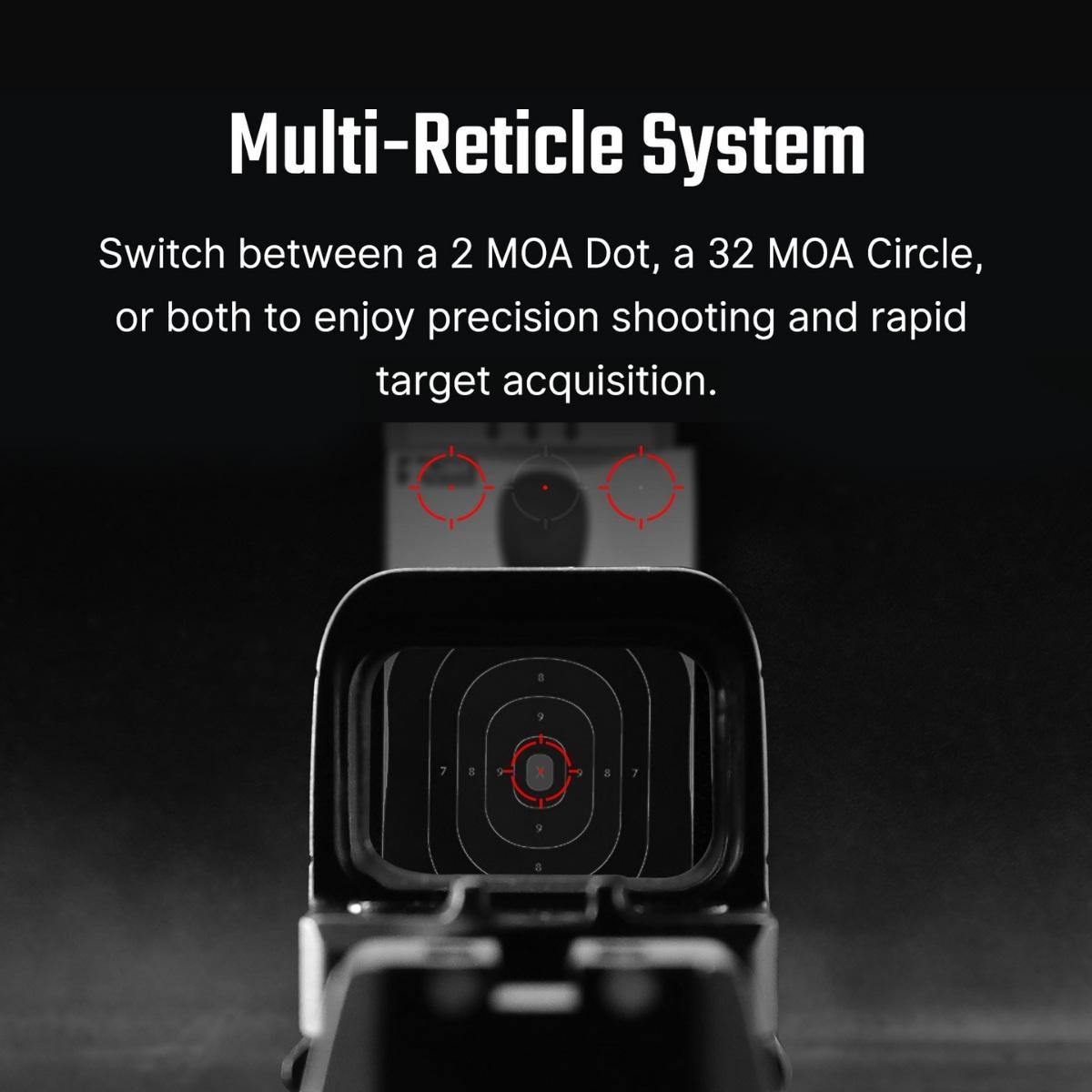 olight kolimator osight se 2 moa dot i 32 moa circle osight se 2 moa