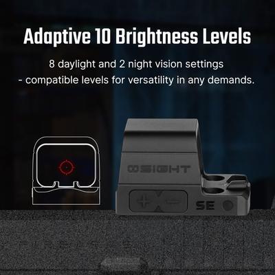 olight kolimator osight se 2 moa dot i 32 moa circle osight se 2 moa