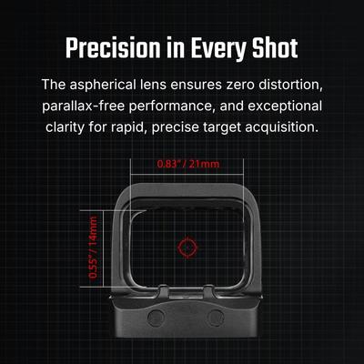 olight kolimator osight se 2 moa dot i 32 moa circle osight se 2 moa