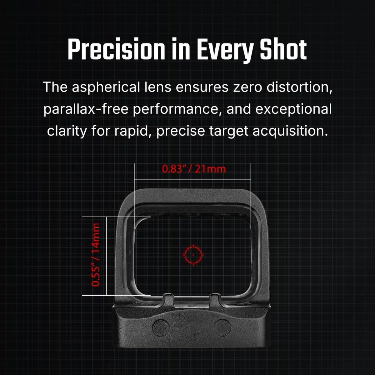 olight kolimator osight se 2 moa dot i 32 moa circle osight se 2 moa