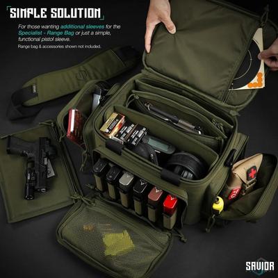 savior wkladka pistol sleeve do specialist range bag 3 pack zielona hc ra3gun spare 3pc og
