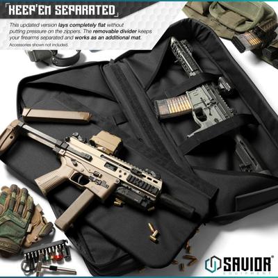 savior torba double rifle bag american classic shorty 32 czarna rb 3212dg v1 bk