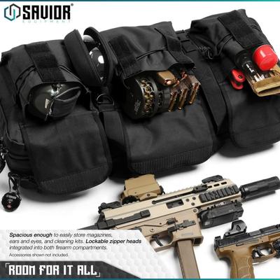 savior torba double rifle bag american classic shorty 32 czarna rb 3212dg v1 bk