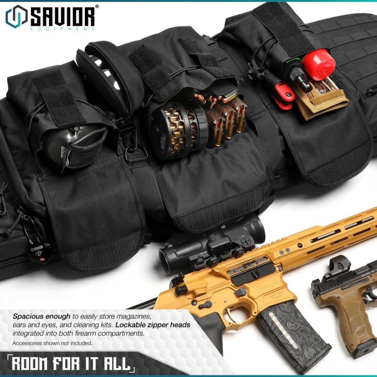 savior torba double rifle bag american classic 42 czarna rb 4212dg v1 bk