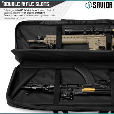 savior torba double rifle bag urban warfare 42 czarna rb 4212dg ver2 bk