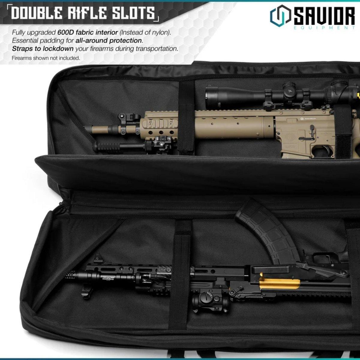savior torba double rifle bag urban warfare 42 czarna rb 4212dg ver2 bk