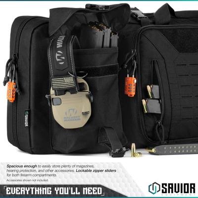 savior torba double rifle bag urban warfare 42 czarna rb 4212dg ver2 bk