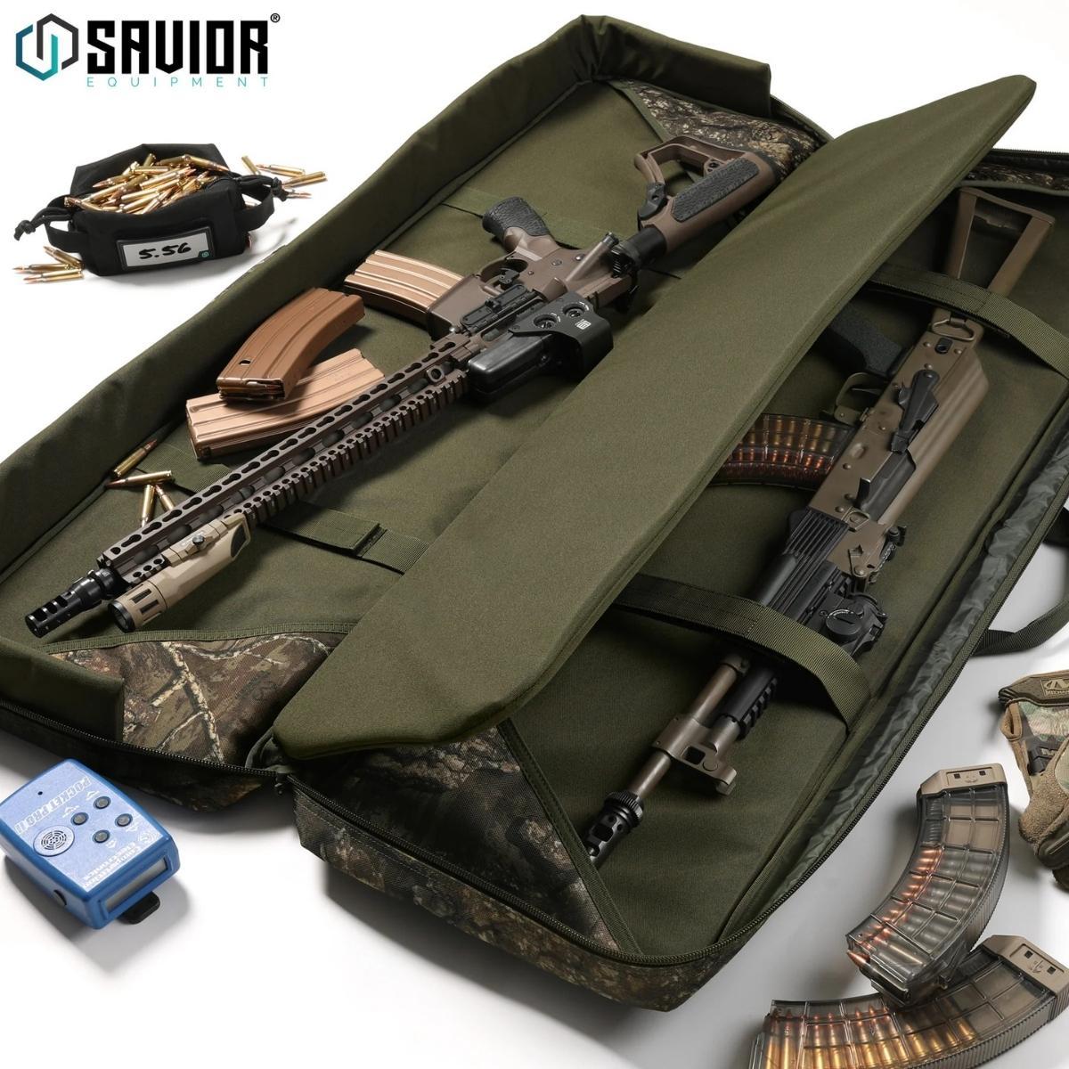 savior torba double rifle bag american classic 46 timber camo rb 4612dg v1 tmbr