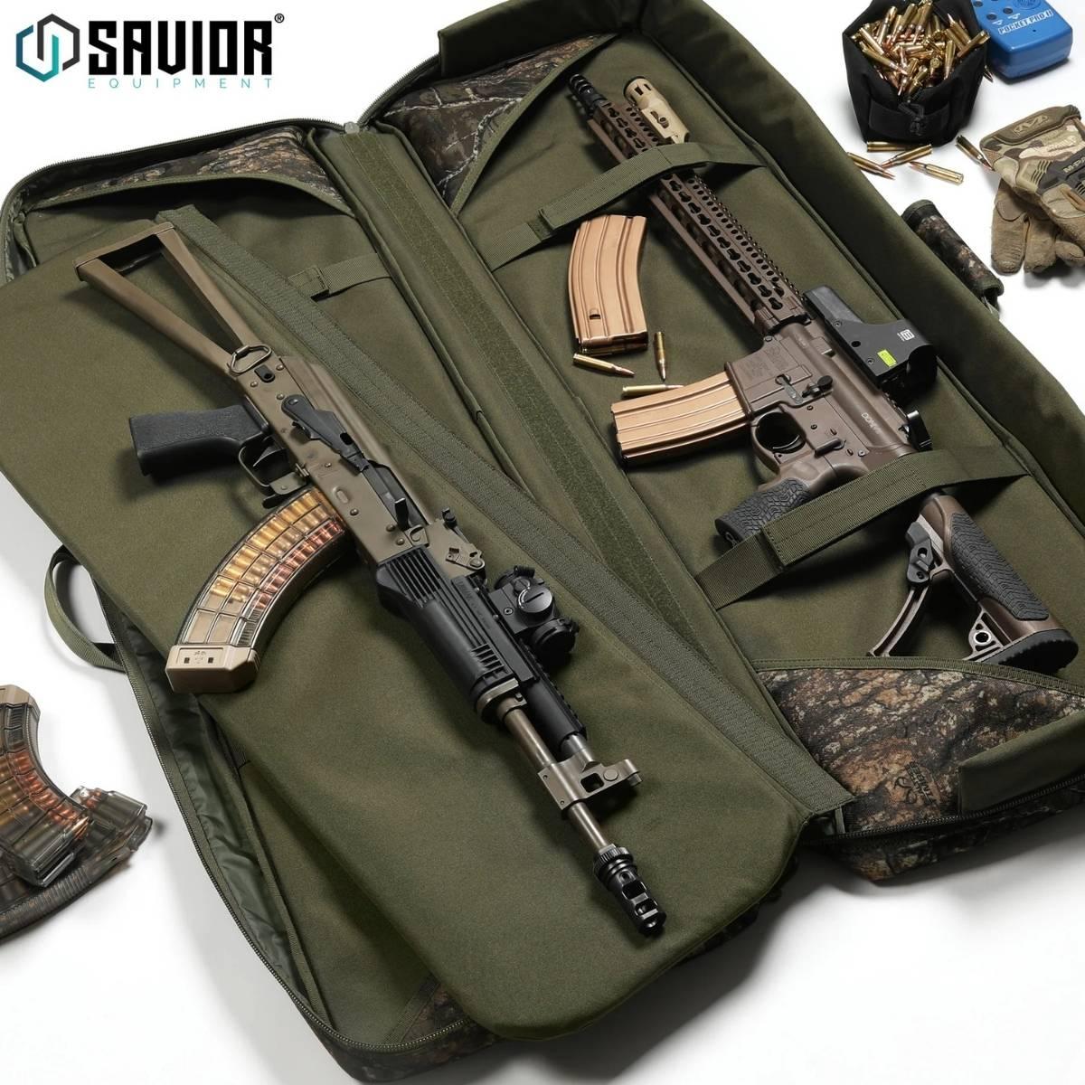 savior torba double rifle bag american classic 46 timber camo rb 4612dg v1 tmbr