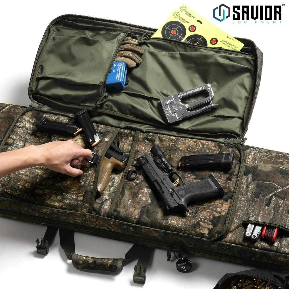 savior torba double rifle bag american classic 46 timber camo rb 4612dg v1 tmbr
