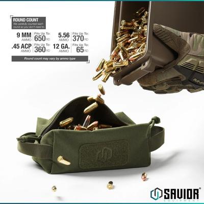 savior torba na amunicje loose sac soft ammo carrier 4 pack zielona sp amst 4p og