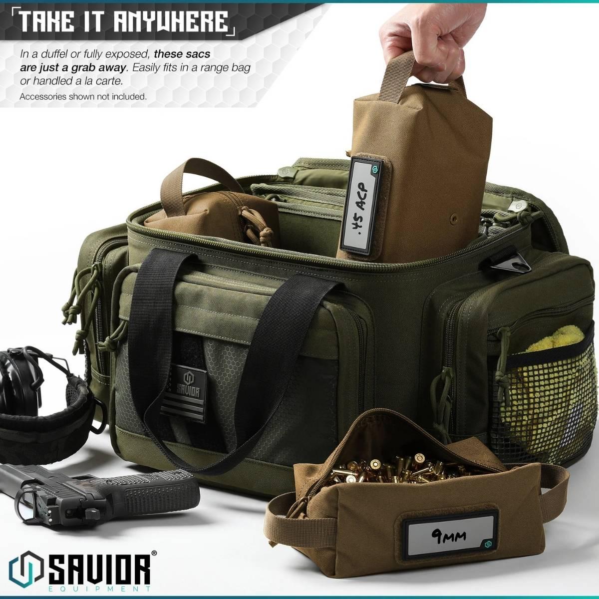 savior torba na amunicje loose sac soft ammo carrier 4 pack tan sp amst 4p tn