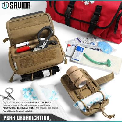 savior ifak buddy individual medical pouch tan sp fd ifak8x5 tn