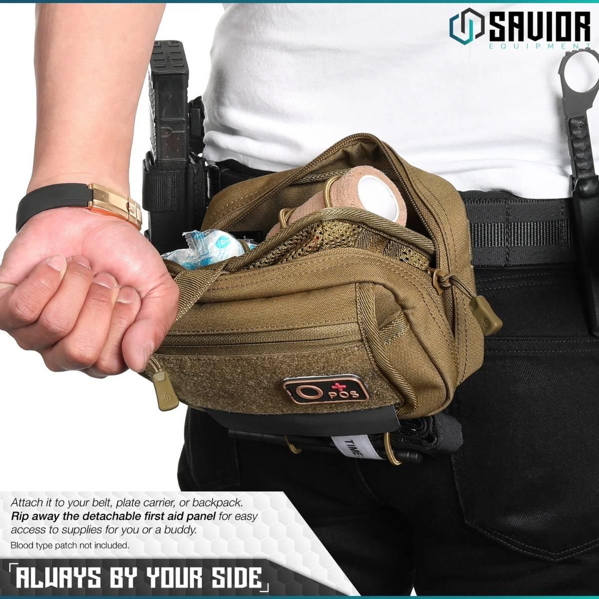 savior ifak buddy individual medical pouch tan sp fd ifak8x5 tn
