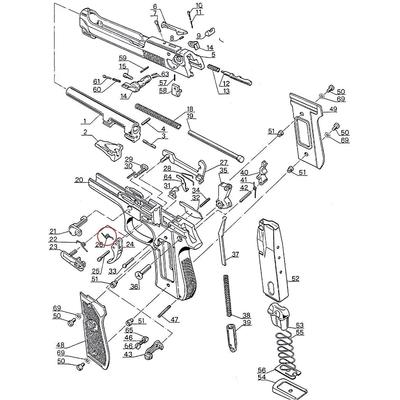 eemann tech sprezyna spustu competition do beretta 92 96 98 et 241046