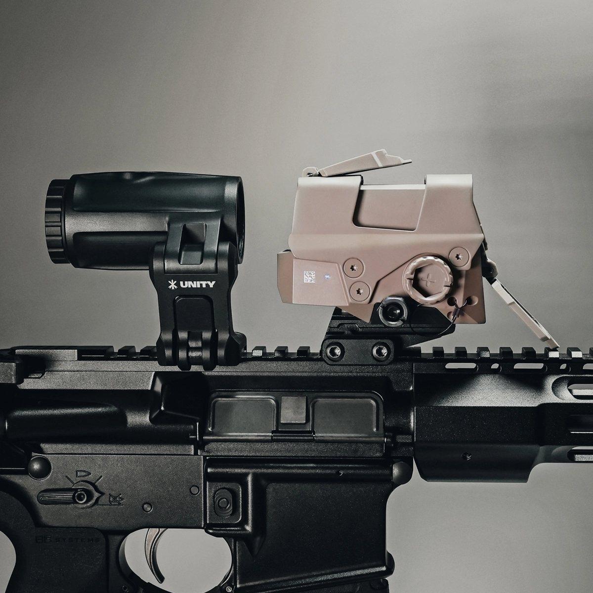 unity tactical accessory riser fast black fst rlb