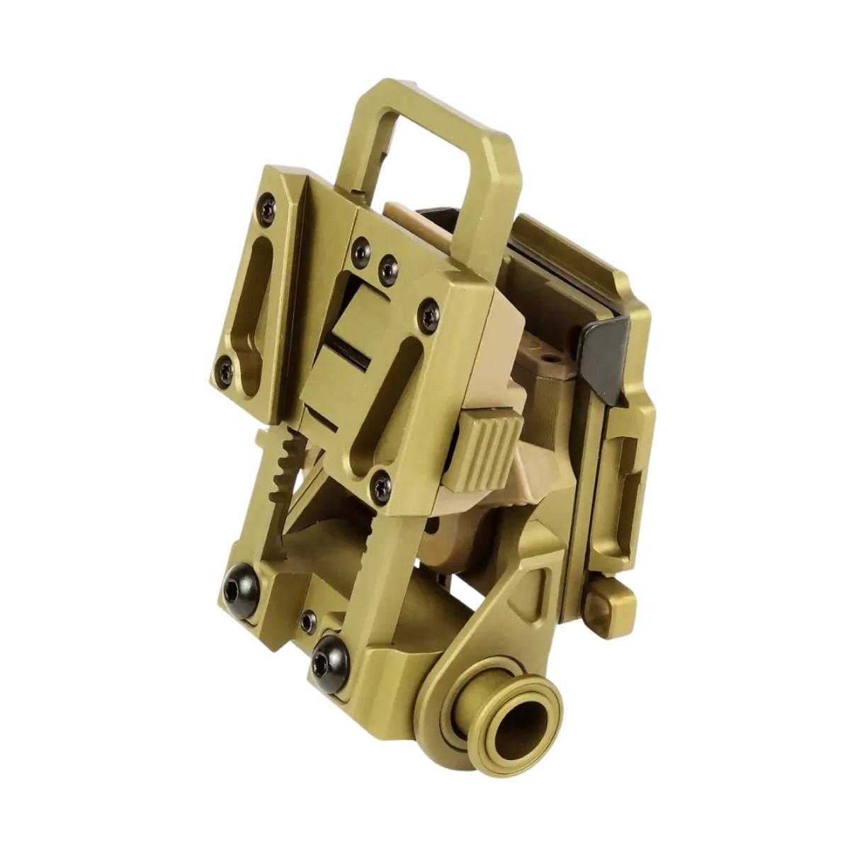 montaz nvg a4 lwnvm light weight night vision mount tan