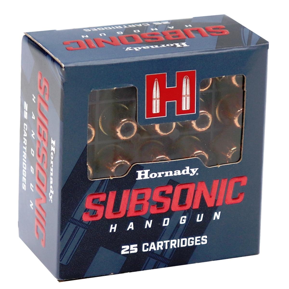 hornady xtp subsonic 9x19 147gr 90287