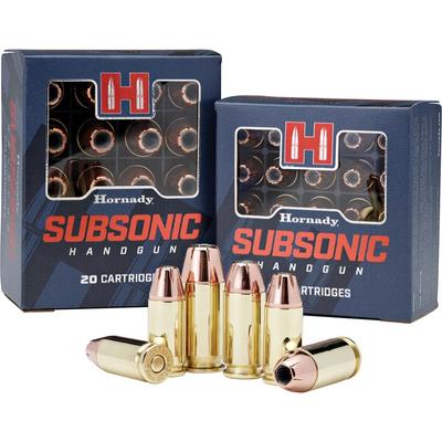 hornady xtp subsonic 9x19 147gr 90287