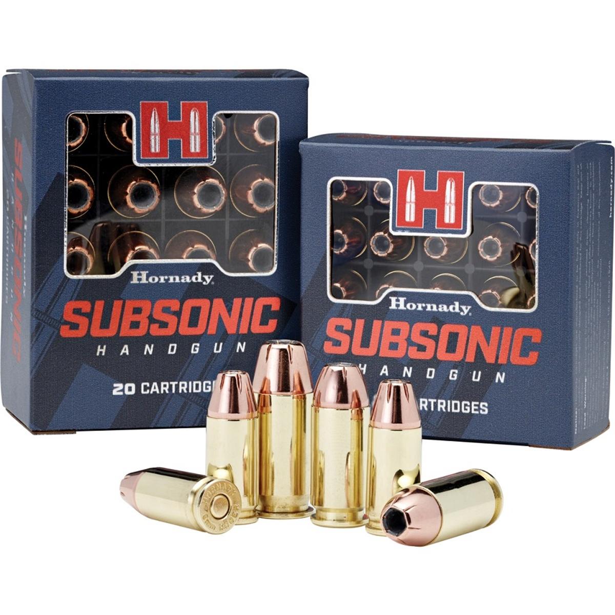 hornady xtp subsonic 9x19 147gr 90287