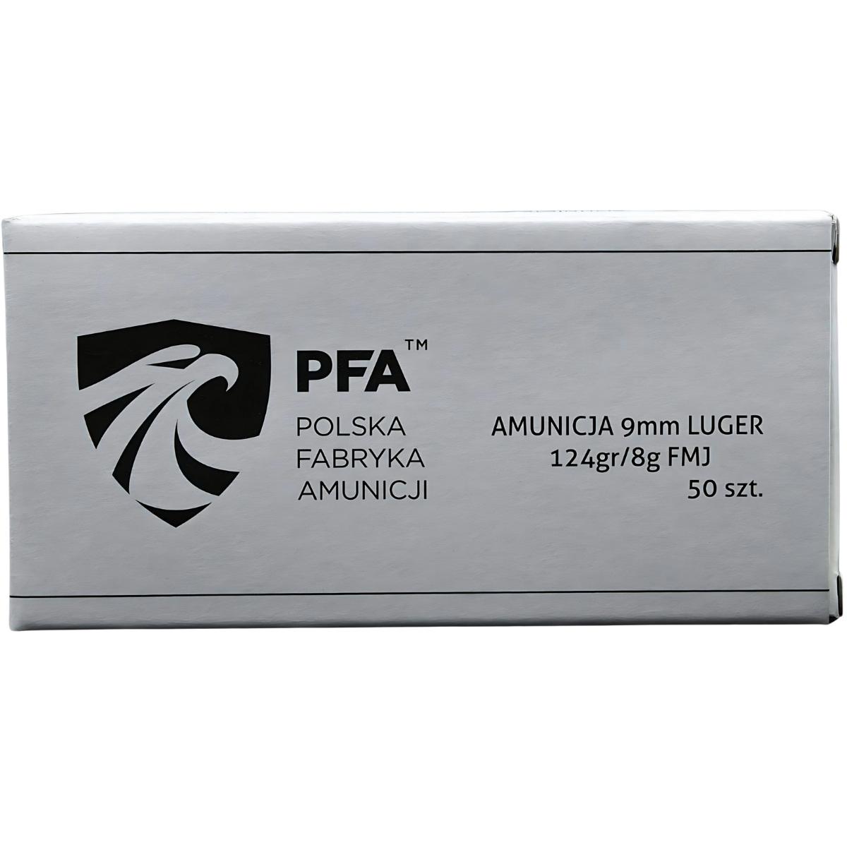 pfa nowa 9x19 8g fmj 50 szt