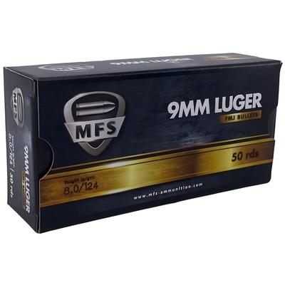 MFS 9x19 8g FMJ