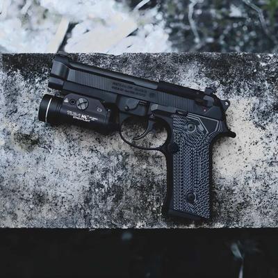 lok grips okladziny chwytu veloce do beretta 92x kolor gray black