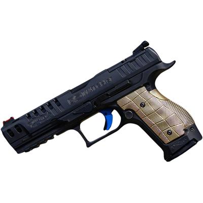 lok grips okladziny chwytu gridlok brass do walther q series sf