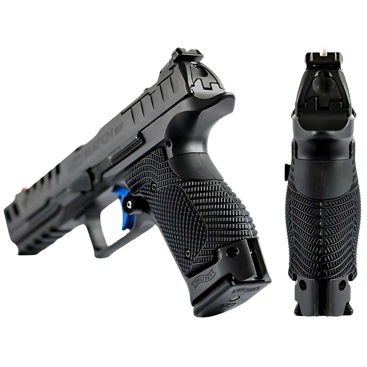 lok grips okladziny chwytu palm swell veloce do walther q series sf black