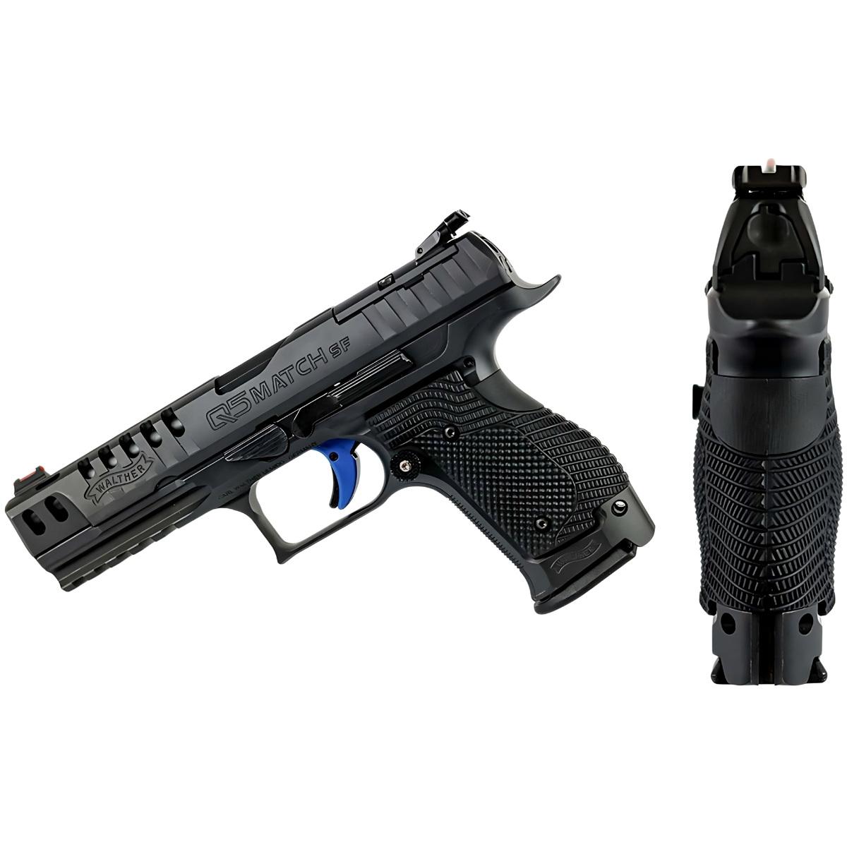 lok grips okladziny chwytu palm swell veloce do walther q series sf black