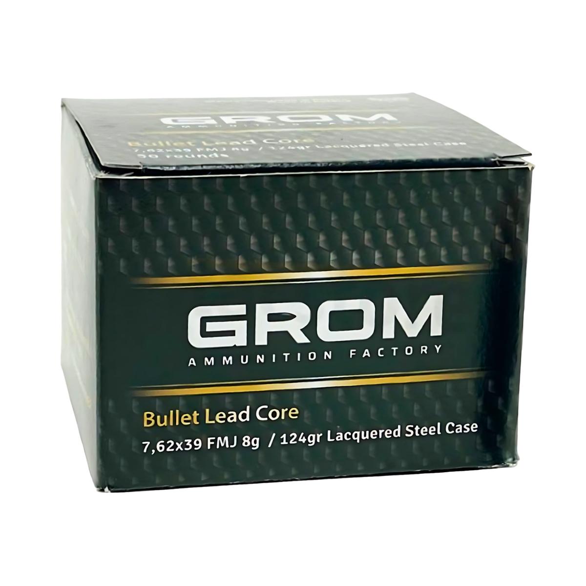 grom 7 62x39 fmj 8g
