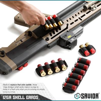 savior holder na amunicje 12ga 4 sloty czarny mp tns 12g quad 2p bk
