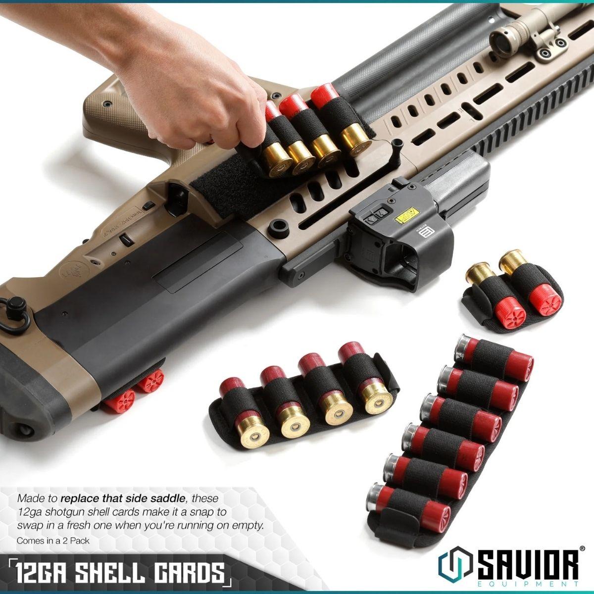 savior holder na amunicje 12ga 4 sloty czarny mp tns 12g quad 2p bk