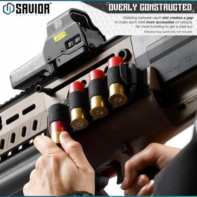 savior holder na amunicje 12ga 4 sloty czarny mp tns 12g quad 2p bk