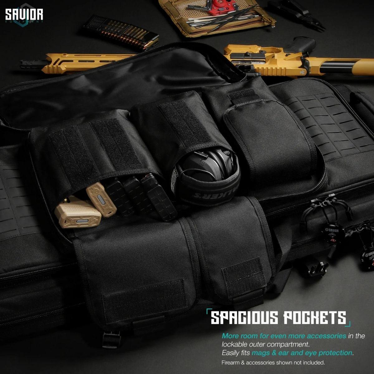 savior torba double rifle bag specialist series 36 czarne rb 3613dg ws bk