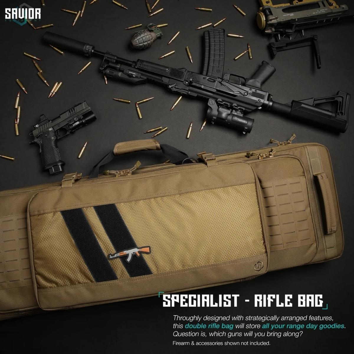 savior torba double rifle bag specialist series 36 tan rb 3613dg ws tn