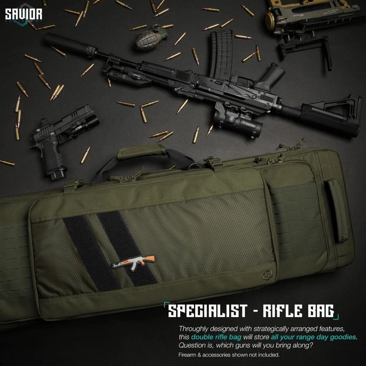 savior torba double rifle bag specialist series 42 zielona rb 4213dg ws og