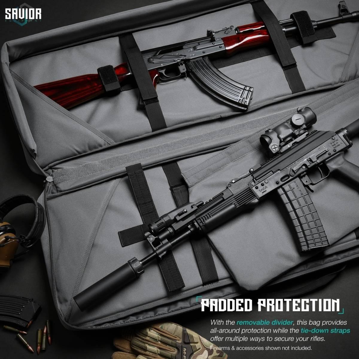 savior torba double rifle bag specialist series 46 szara rb 4613dg ws gs