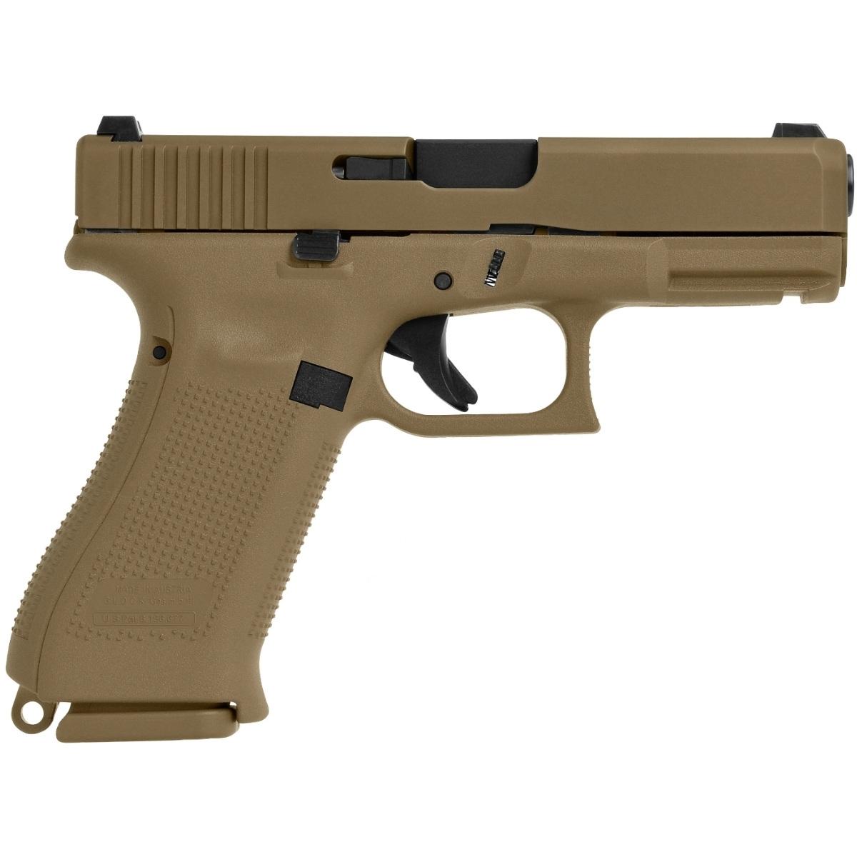 glock 19x coyote zwykle przyrzady