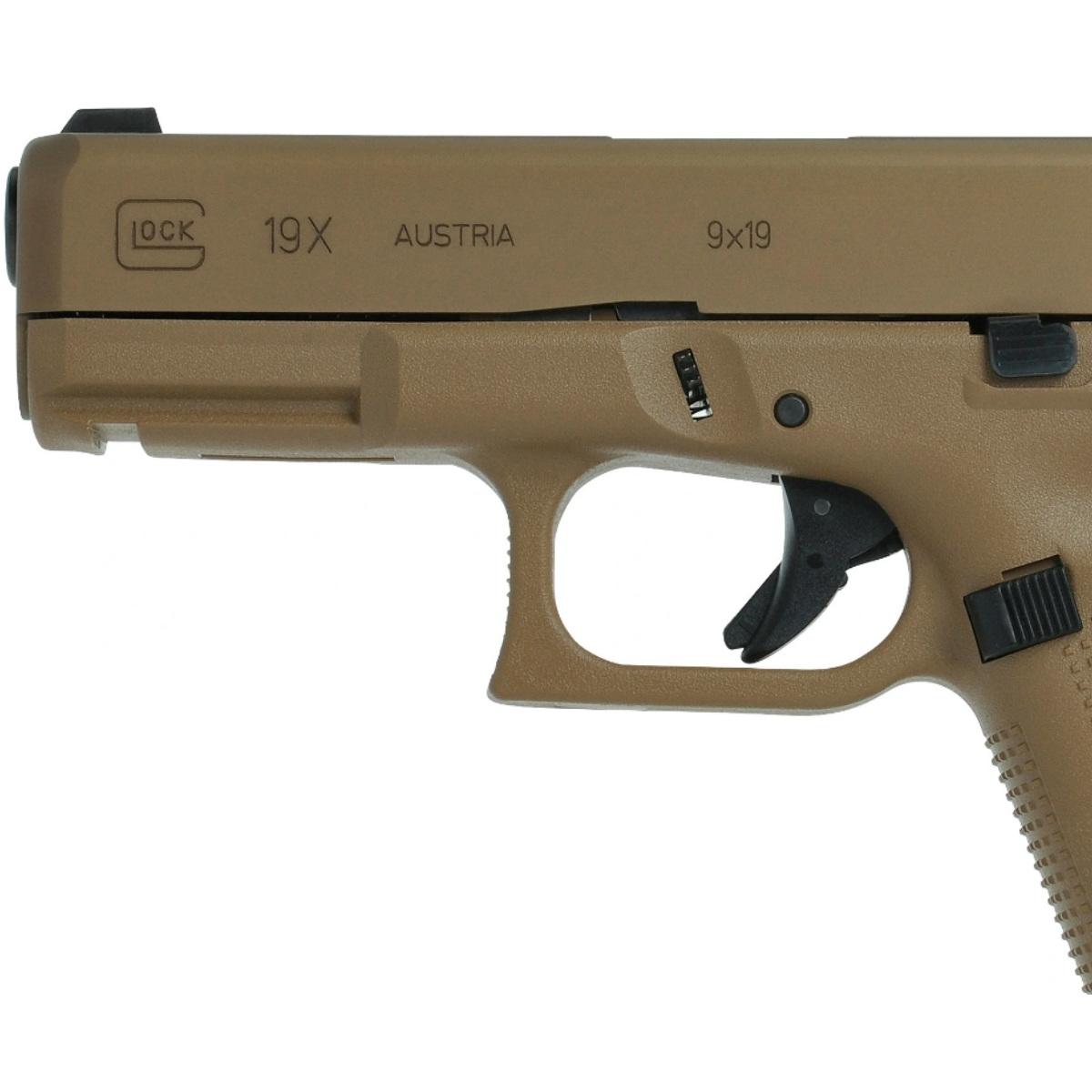 glock 19x coyote zwykle przyrzady
