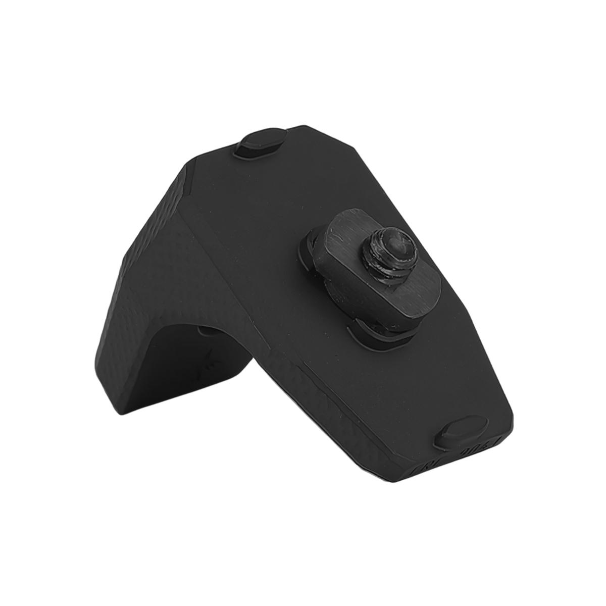 kruk hand stop z portem qd m lok czarny crc 9041