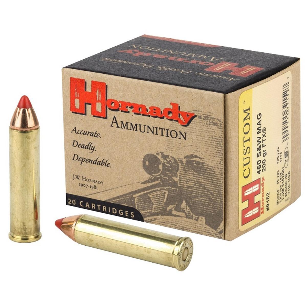 hornady 460 s w 200gr xtp