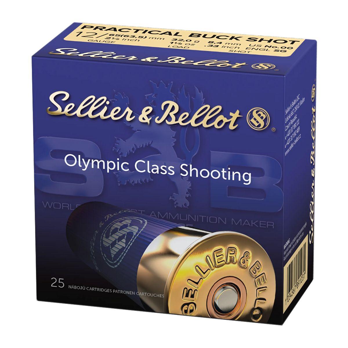 sellier bellot buckshot practical 12 63 5 32g