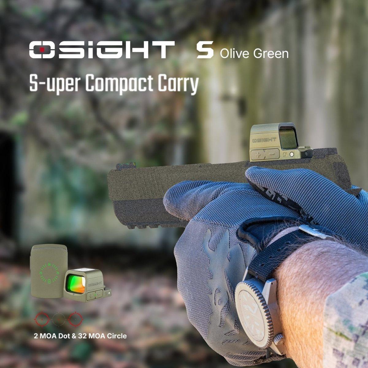 olight kolimator osight s 2 moa dot i 32 moa circle osight s 2 moa olive green