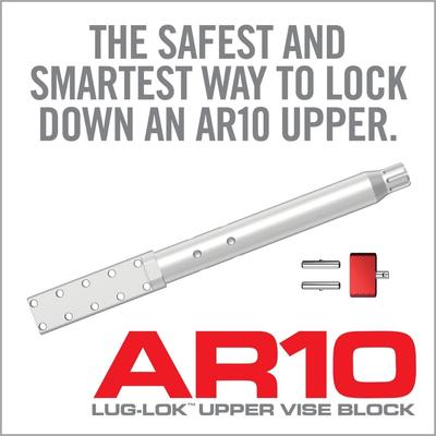 real avid blok lug lok upper vise block do mocowania komory zamkowej ar 10 w imadle avar10llvb