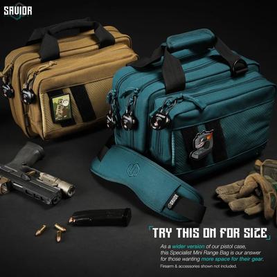 savior mini pistol range bag specialist teal ra dgspws mini te
