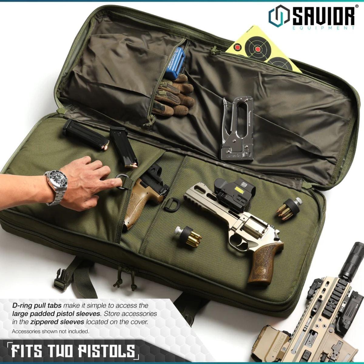 savior torba double rifle bag american classic shorty 24 zielona rb 2412dg v1 og
