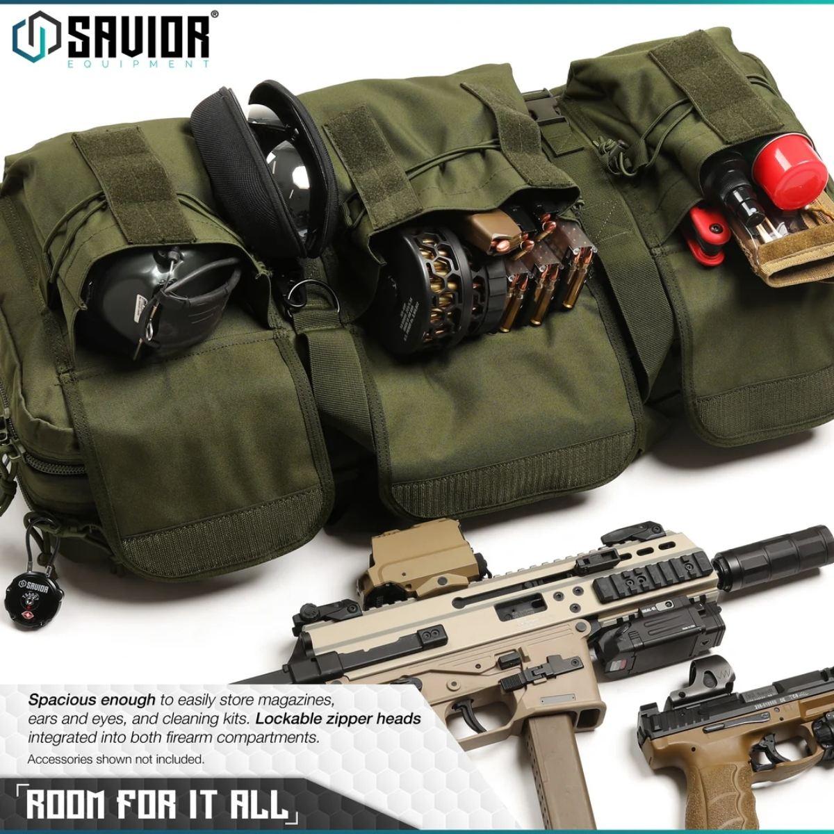 savior torba double rifle bag american classic shorty 24 zielona rb 2412dg v1 og